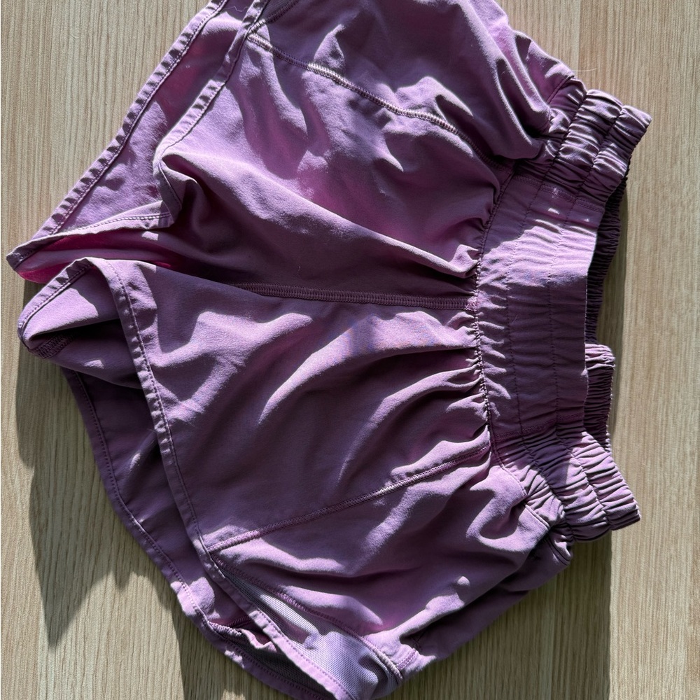 lululemon athletica Lavender Athletic Shorts